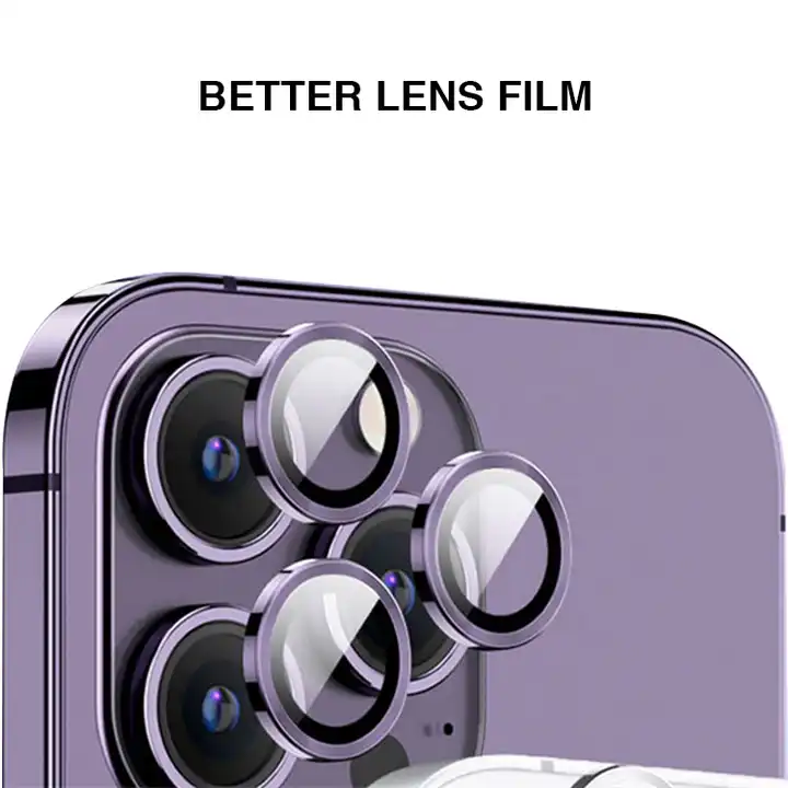 Factory Wholesale Back Cover Tempered Glass Camera Lens Screen Protector For Iphone 14 Pro Max