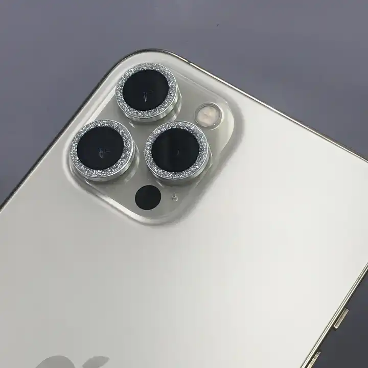 For iPhone 14 15 Pro Max Lens Protectors Bling Diamond Camera Lens Protector For iPhone 13 Pro Max 12 Pro Max