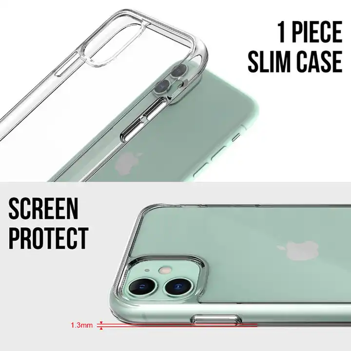 Mobile Phone Accessories Case Protector Transparent Cover Shockproof 1.5mm TPU Clear Back Cover Phone Case For iPhone 15